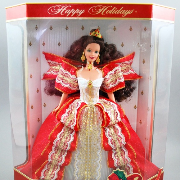 1997 10th anniversary holiday barbie